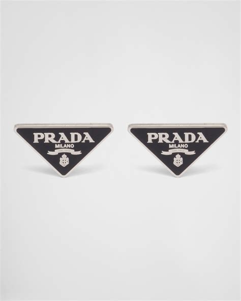 prada earrings replica|Prada nylon earrings.